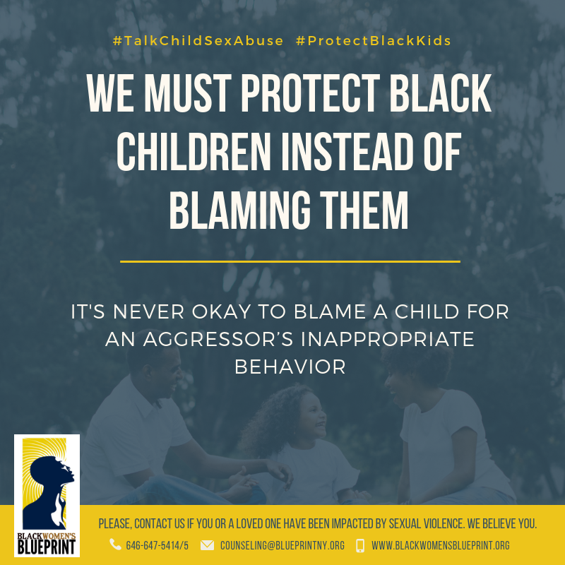 BlackWomensBP's tweet photo. What will you do to today to prevent child sex abuse in your home and community? #TalkCSA #ProtectBlackKids https://t.co/enuZBAiM2A