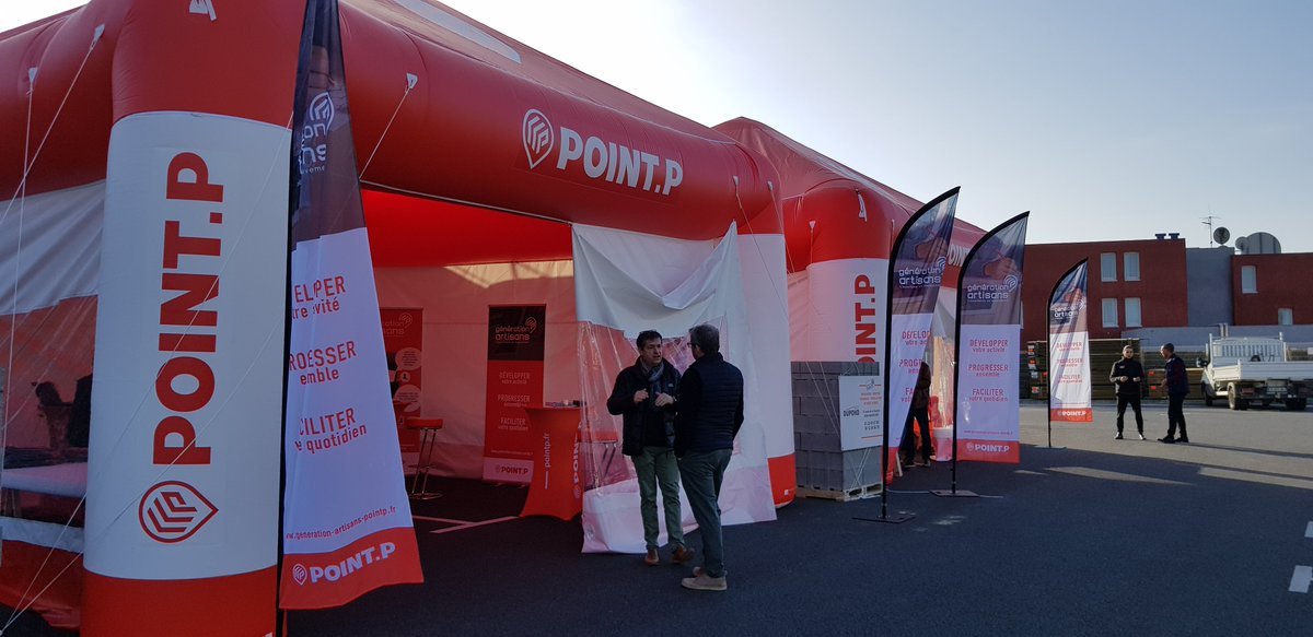 PointP_fr's tweet photo. Belle 1ère journée #GénérationArtisans dans nos agences #Albi #Blois #Melun ! 60 entreprises formées à nos outils et services digitaux #Solu+ #StudioGA. Nos industriels ont présenté leurs #innovations 👏. Demain, nous vous donnons RDV à #Aurillac #SaintJeanDelaRuelle #Epernon https://t.co/yQ4kQEuucO