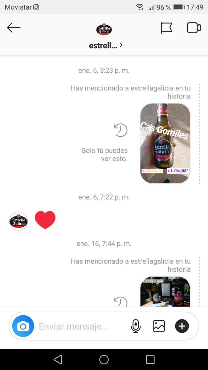 Vicblack24's tweet photo. @estrellagalicia @AlbertoA_nima Y toda la publicidad que os he hecho por instagram 😂 https://t.co/A3SxUY3Lpr