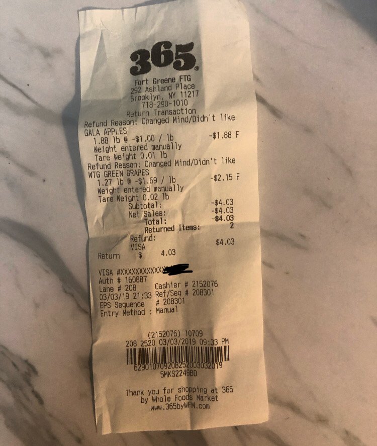 vkouvas's tweet photo. How many scales might be inaccurate and in how many stores? Can you imagine how much $$ Whole Foods Market might have made? And how many times in the past that might have happened and I never realized there was a discrepancy?
#WholeFoods #WholeFoodsMarket https://t.co/BqJ2Dtv6VB