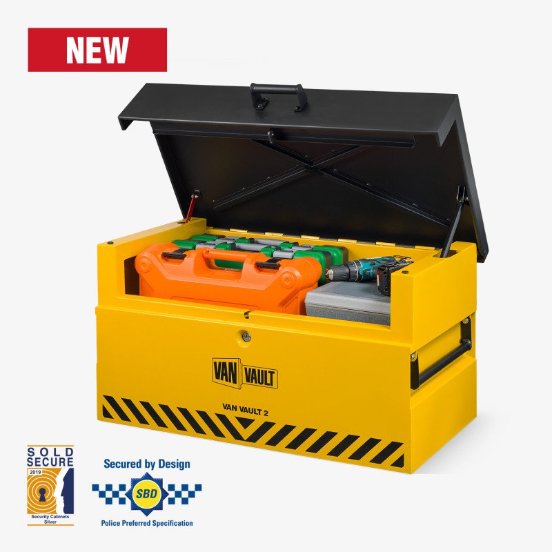 VanVault's tweet image. What's new in our upgraded Van Vault 2?
We've increased steel thickness, strengthened the lid & introduced a new locking system which is much harder to attack . More here 👉 bit.ly/2VCdrre
#VanVault #ToolSecurity #Tradesman #VanSecurity #Storage #Toolbox