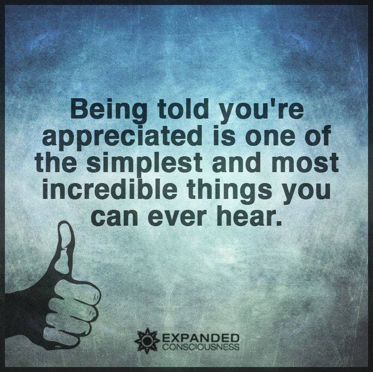 Tell Someone That You Appreciate Them