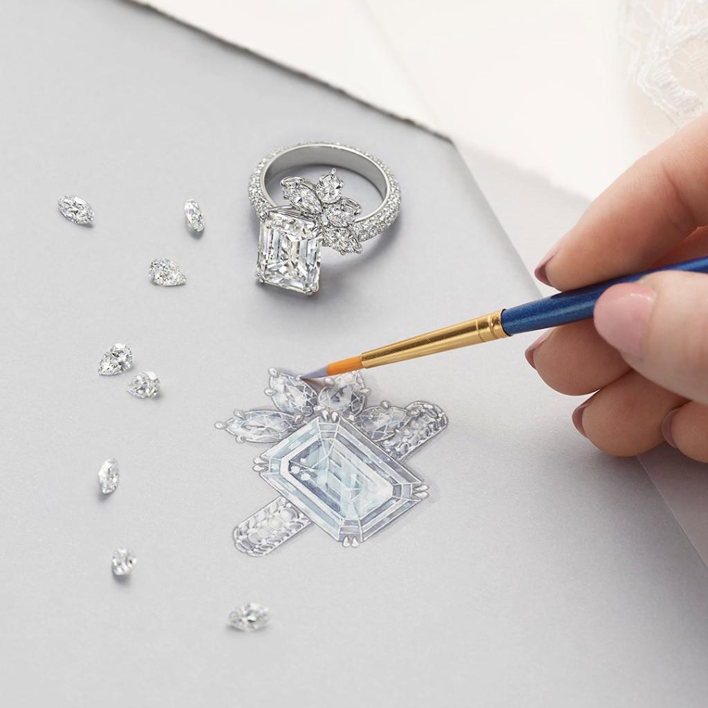 Harry Winston эскизы