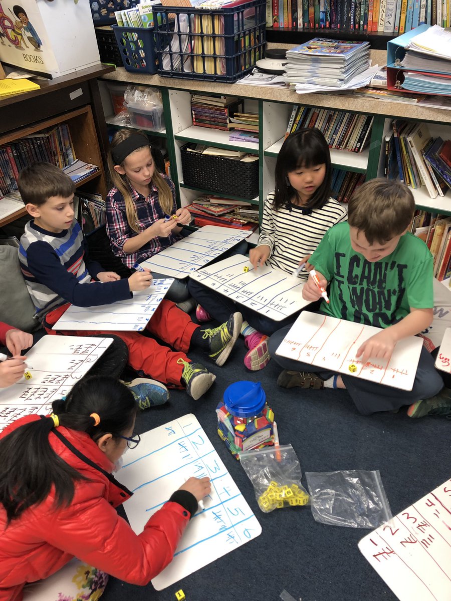 cdbauer's tweet photo. It is 100% or certain that we are having fun learning about outcomes with dice! @ChristiePica @eobrien22 @Lruffieux @Ellisdebk #gr8gbe https://t.co/ltwO1gTkzJ