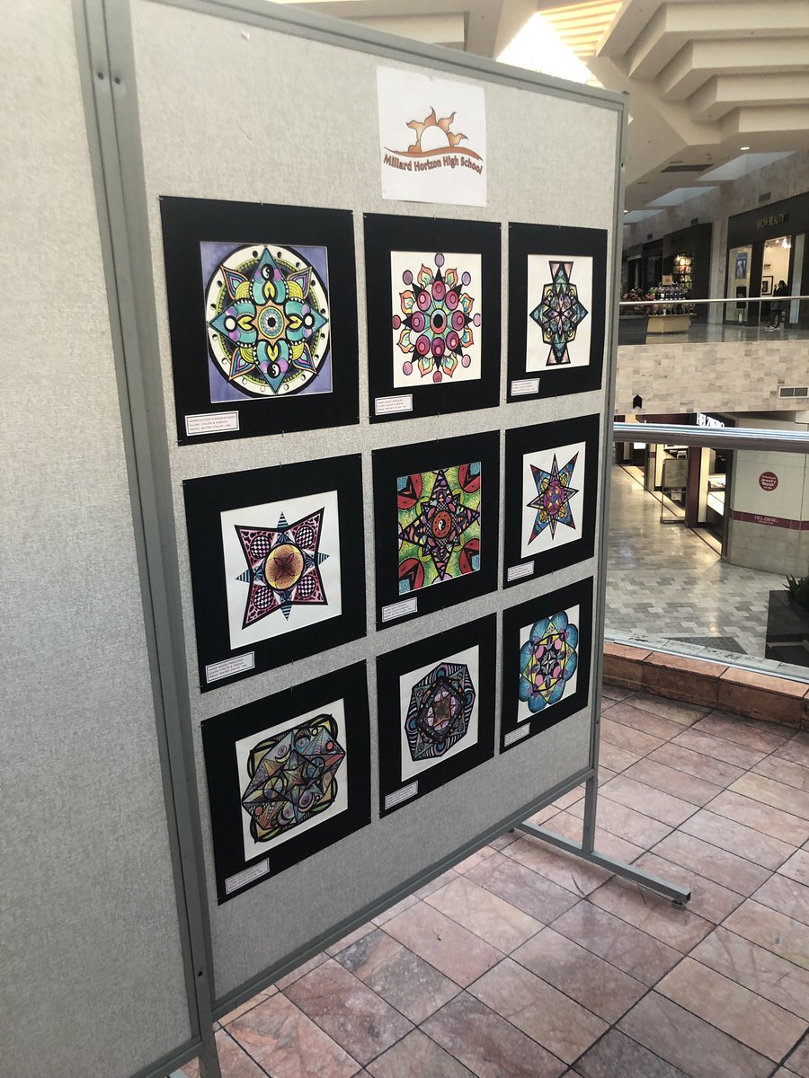 HorizonMillard's tweet photo. π¨ March is Youth Arts Month - Horizon has work up at Oak View! @jsutfin #MPS2Ed #Proud2bMPS https://t.co/peKGfNeV2j
