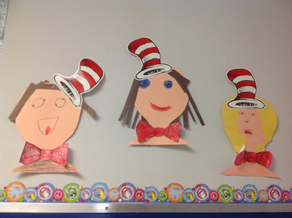 MrsGregg1st's tweet photo. We kicked off our month of Dr. Seuss with The Cat in the Hat and The Shape of Me and Other Stuff @NMPrincipal #Seuss #readacrossamerica2019 https://t.co/TEbMcQcEZG