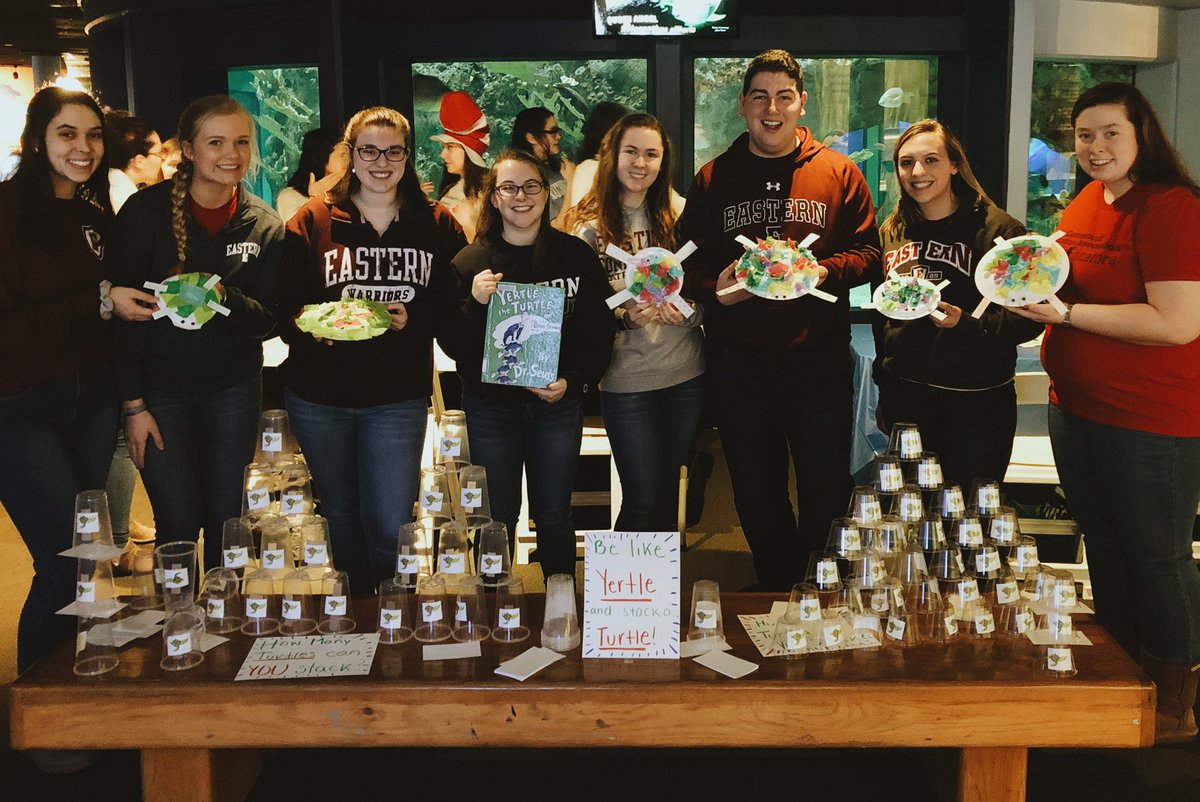 EasternEdClub's tweet image. CEA hosted its annual Read Across America Event this past weekend at Mystic Aquarium! With celebration of Dr. Suess and sea-themed related crafts, kids and visitors were able to participate in the fun activities planned by the different state school education clubs! 📚🐠