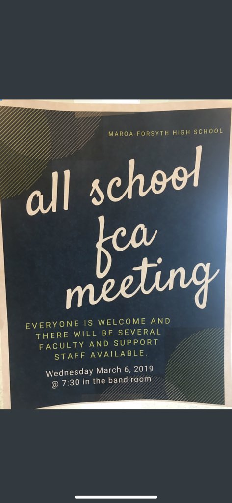 Maroa-Forsyth FCA tweet media