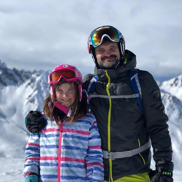 With my daughter today, she was a hero.