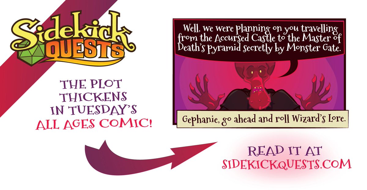 SidekickQuests's tweet photo. There is a brand new #allages #comic. Read it at https://t.co/q4qPadu4Zl https://t.co/jeMhpiNlvG