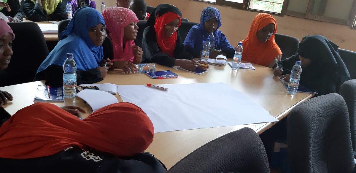 TheLaunchPadTZ's tweet photo. Since a picture speaks a thousand words, then we hope you can read the four thousand words herewith from Day 2 of the 8 week long Training,Coaching and Mentoring we are facilitating in Unguja and Pemba as part of Feed the Future Tanzania-Advancing Youth courtesy of USAID. #FOWSS https://t.co/dIfHqfUZZE