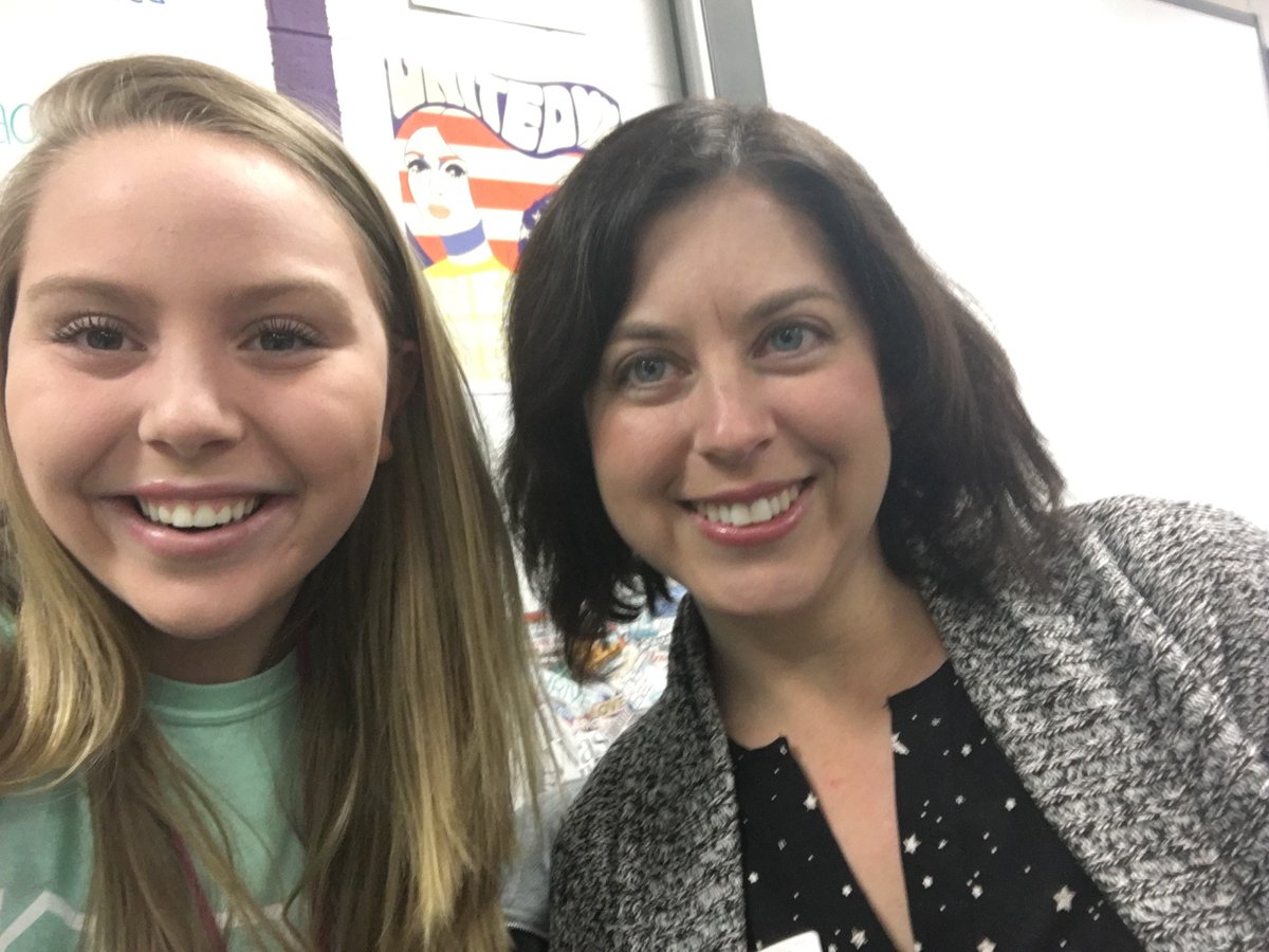 So lucky to have caught a selfie with @Nicole_Mirra! Ready for her to teach us more about love and hate!
<a href="/NewTechCoppell/">New Tech High @ Coppell</a> @NthSaucier <a href="/Janelle/">Janelle Q. Bence</a> #NthcEMPOWER #NTHCvoice #CISDOurStory #3Dcivics