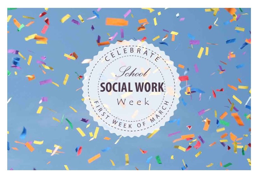Happy School Social Worker Week! @BCreekElem #wearetheluckyones ☘ 🐬