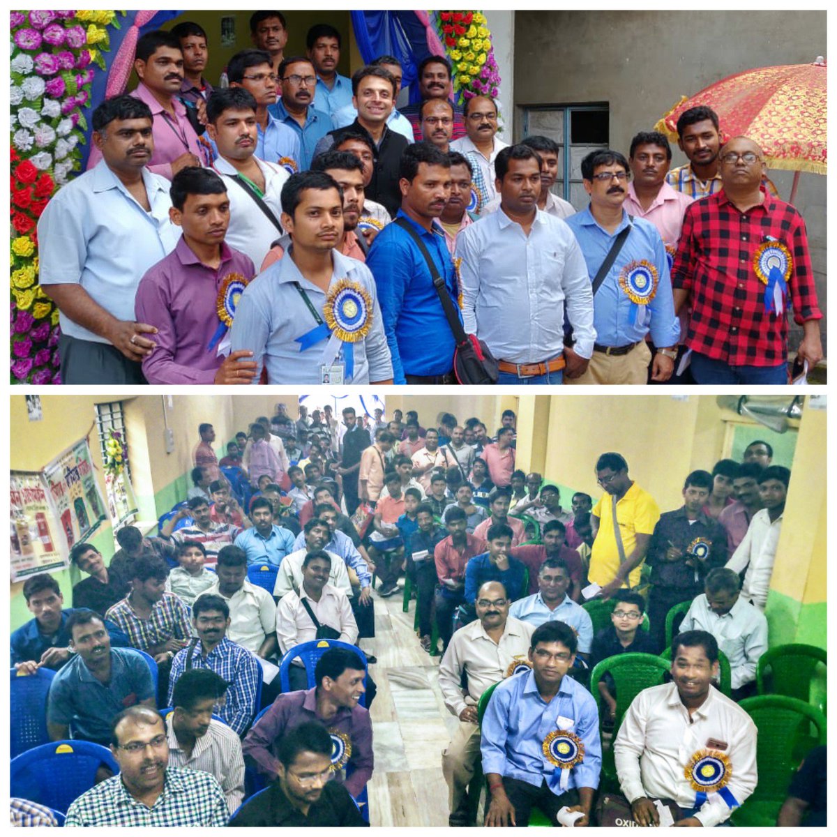 With hundreds of #AriesAgro retailers from South 24-Parganas region at their year end customer meeting