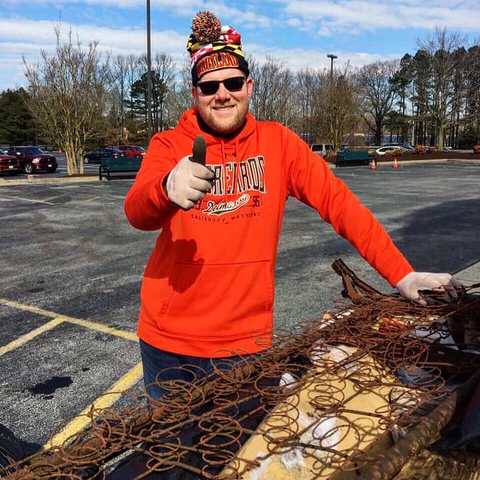shorebirds's tweet photo. #CleanBeachOC took a field trip to Salisbury this morning to help the Shorebirds Front Office clean up around Perdue Stadium! Thank you so much to the volunteers that came to help! Only 37 days until Opening Night! 🚮⚾️♥️ https://t.co/J6ExqF2UDh