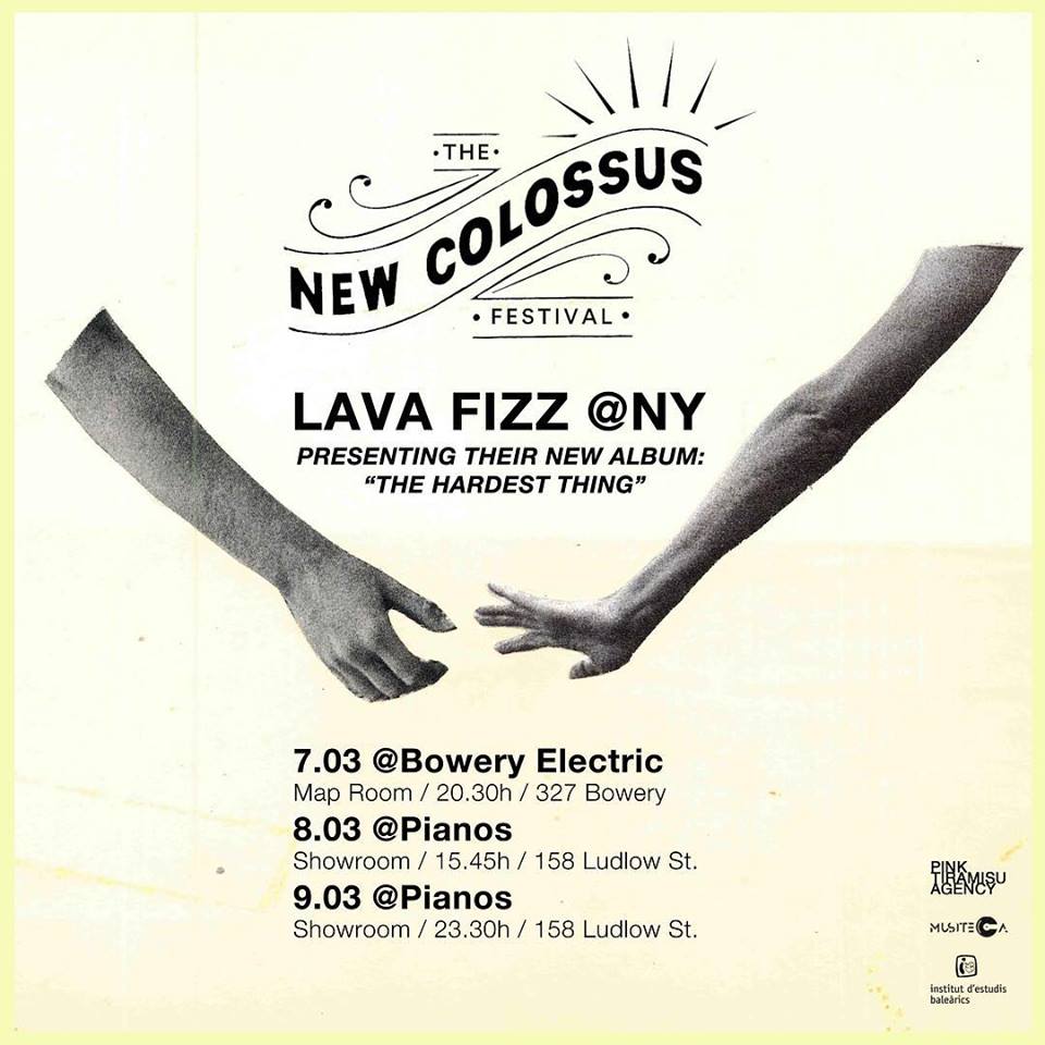InfoMusiteca's tweet photo. Nuestros queridos @LavaFizz se van de tour por NY y eso nos encanta!! Les deseamos toda la suerte del mundo aunque os aseguramos que no la necesitan. CRACKS!! https://t.co/Ga2eJc4jpI
