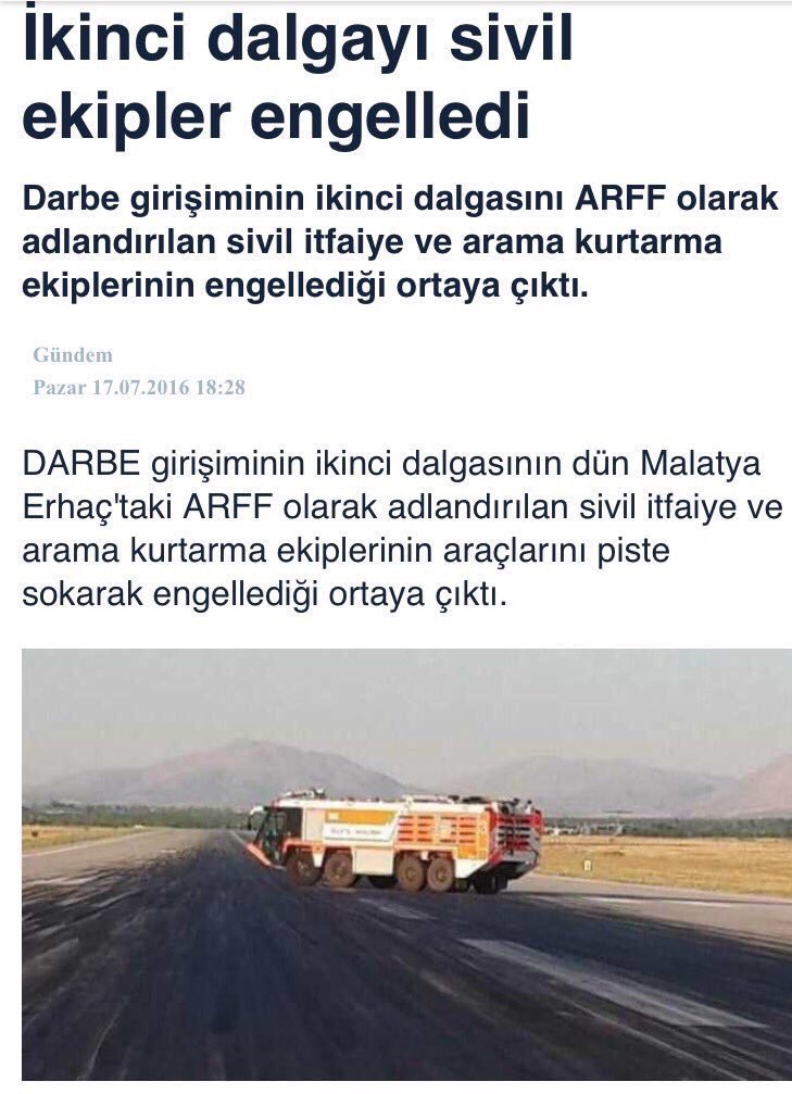 Darbe girişiminde korkusuzca pisti kapatarak darbecileri engelleyen Arff memurları DHMİ’nin en önemli birimlerindendir... #5martARFFgünü <a href="/_aliyalcin_/">Ali YALÇIN</a> @Kenanncaliskan <a href="/dhmikurumsal/">DHMİ Genel Müdürlüğü</a> <a href="/Mcahidturhan/">Mehmet Cahit Turhan</a>