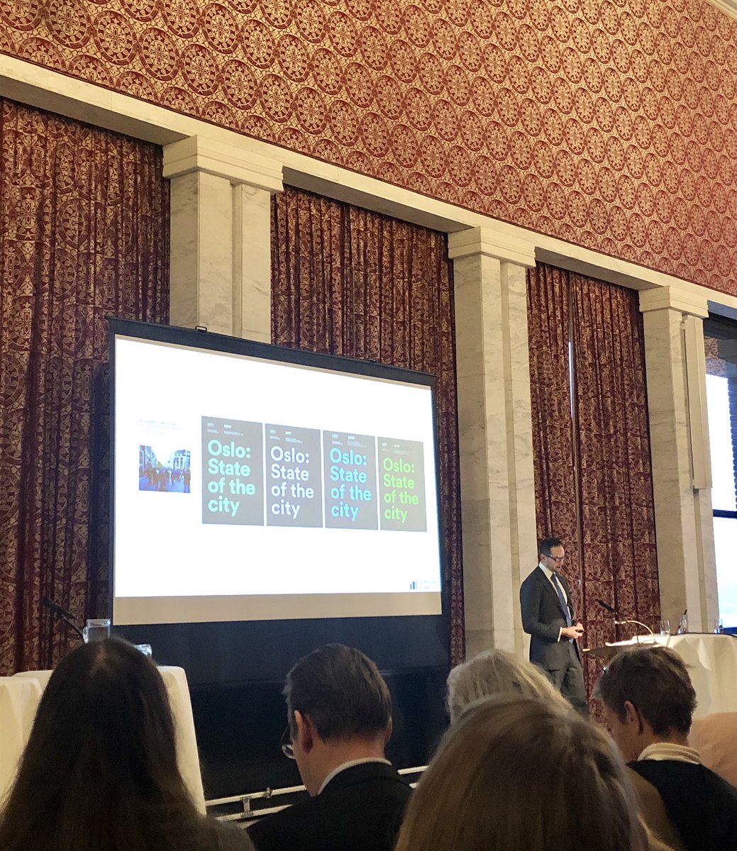 Global media is recognising growing urban quality and sustainability in Oslo. The city is blooming! 💚 Inspiring session with dr. Tim Moonen.