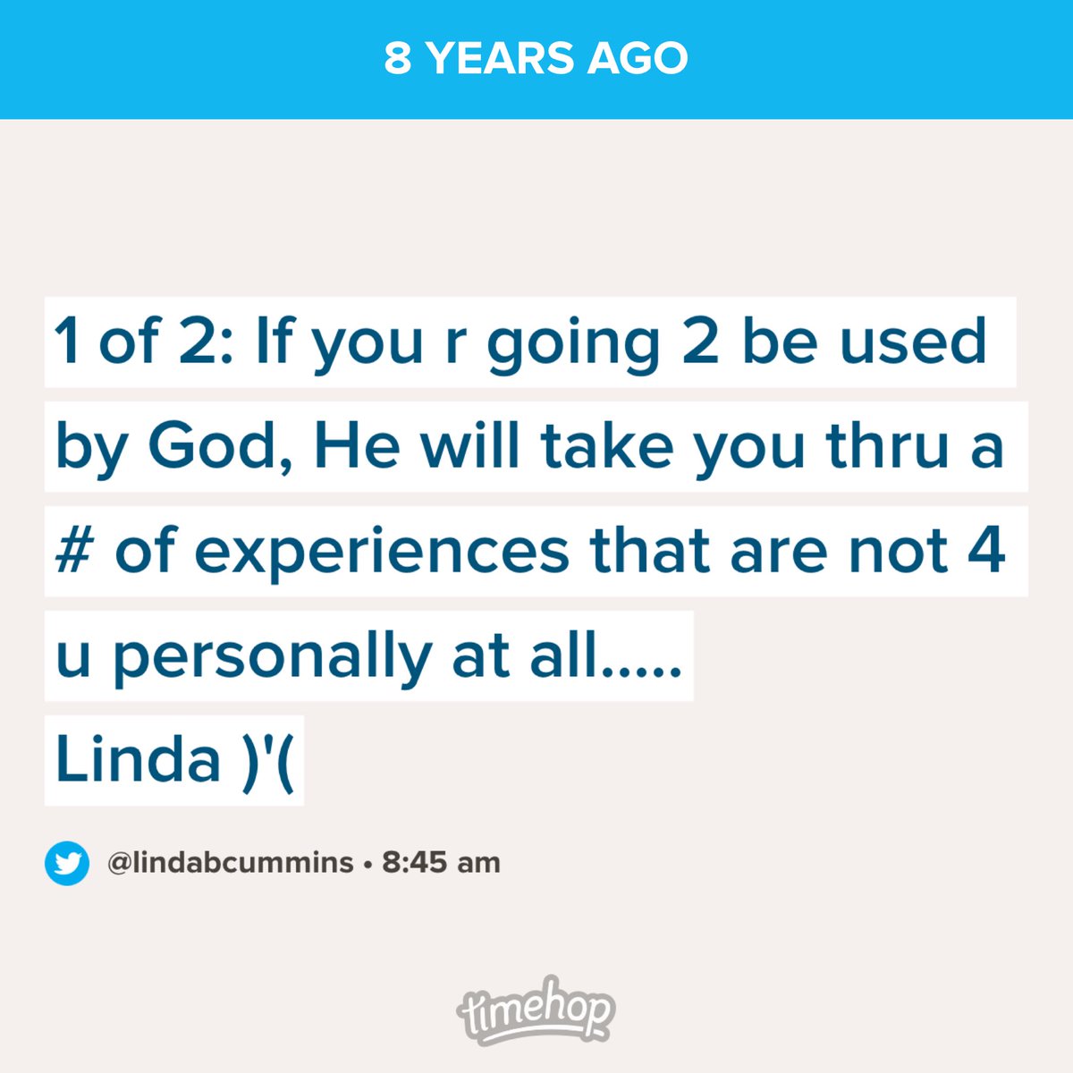 lindabcummins's tweet photo. https://t.co/YRd9EzkP1B