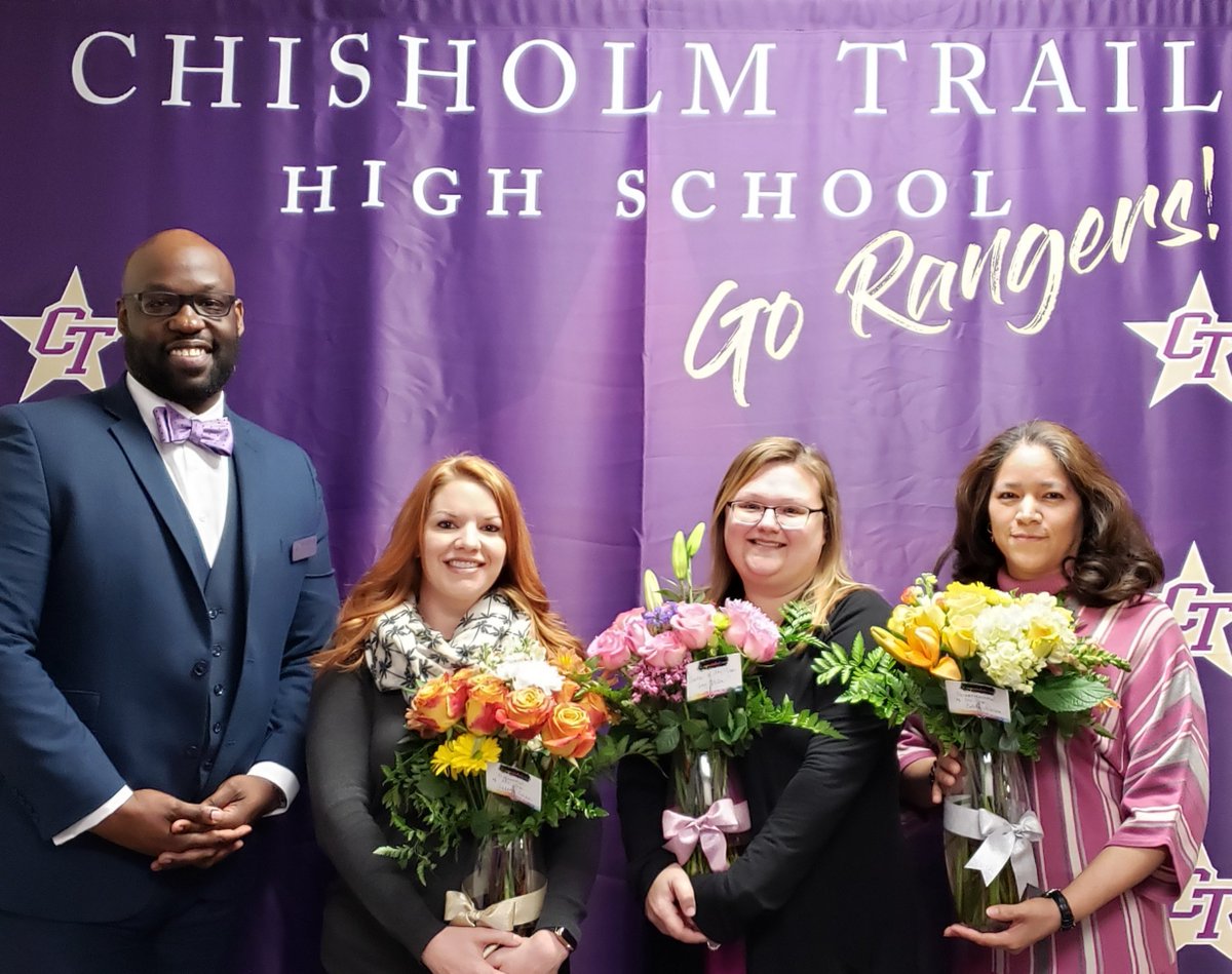 Congrats to the following CTHS employees! They were voted in each category by fellow staff members.

Teacher of the Year: Amy Stiles
Professional of the Year: Tiffany Turner
Para-Professional of the Year: Estella Garcia

Thank you for all of your hard work and dedication at CTHS!