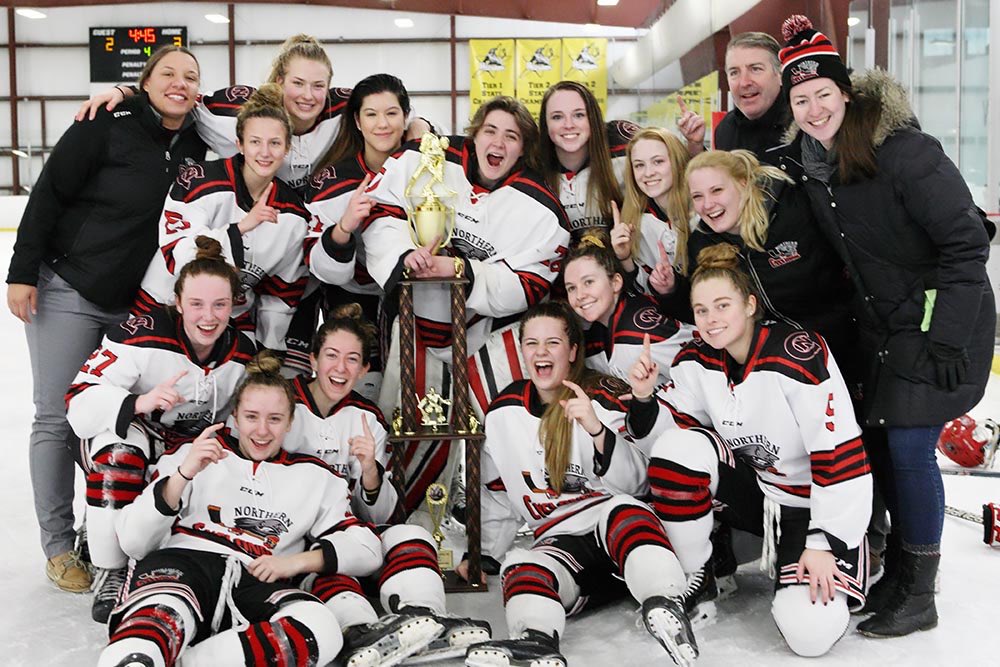 EasternWHC's tweet photo. @WjrCyclones defeated @ExpressJrWomens 3-2 in OT to capture the 2019 #EWHCChampionship https://t.co/kgXYRVn8Xc