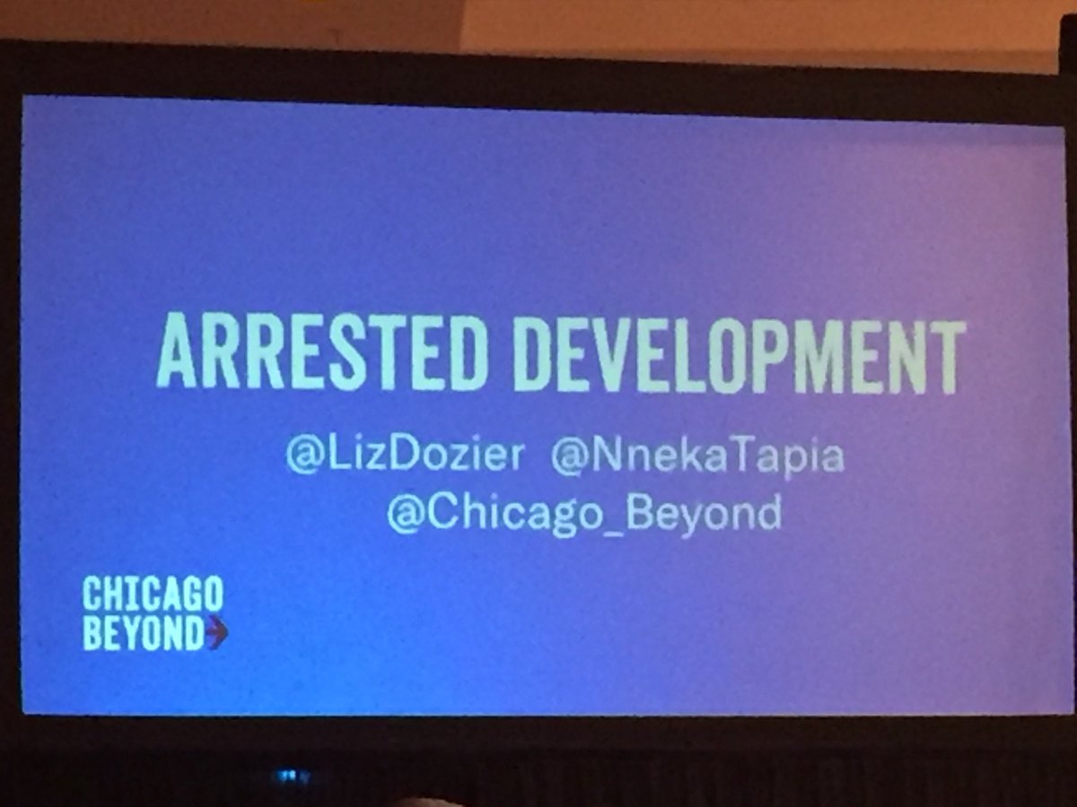 ms_skillern's tweet photo. What a beautiful @SXSWEDU session by @Chicago_Beyond. After looking at “what weren’t we seeing?” w/trauma as a learning barrier, @LizDozier &amp; @NnekaTapia made systemic changes in Chicago schools. More counselors, deescalation PD, &amp; restorative justice. Just research their stats! https://t.co/VN5wyhkaFg