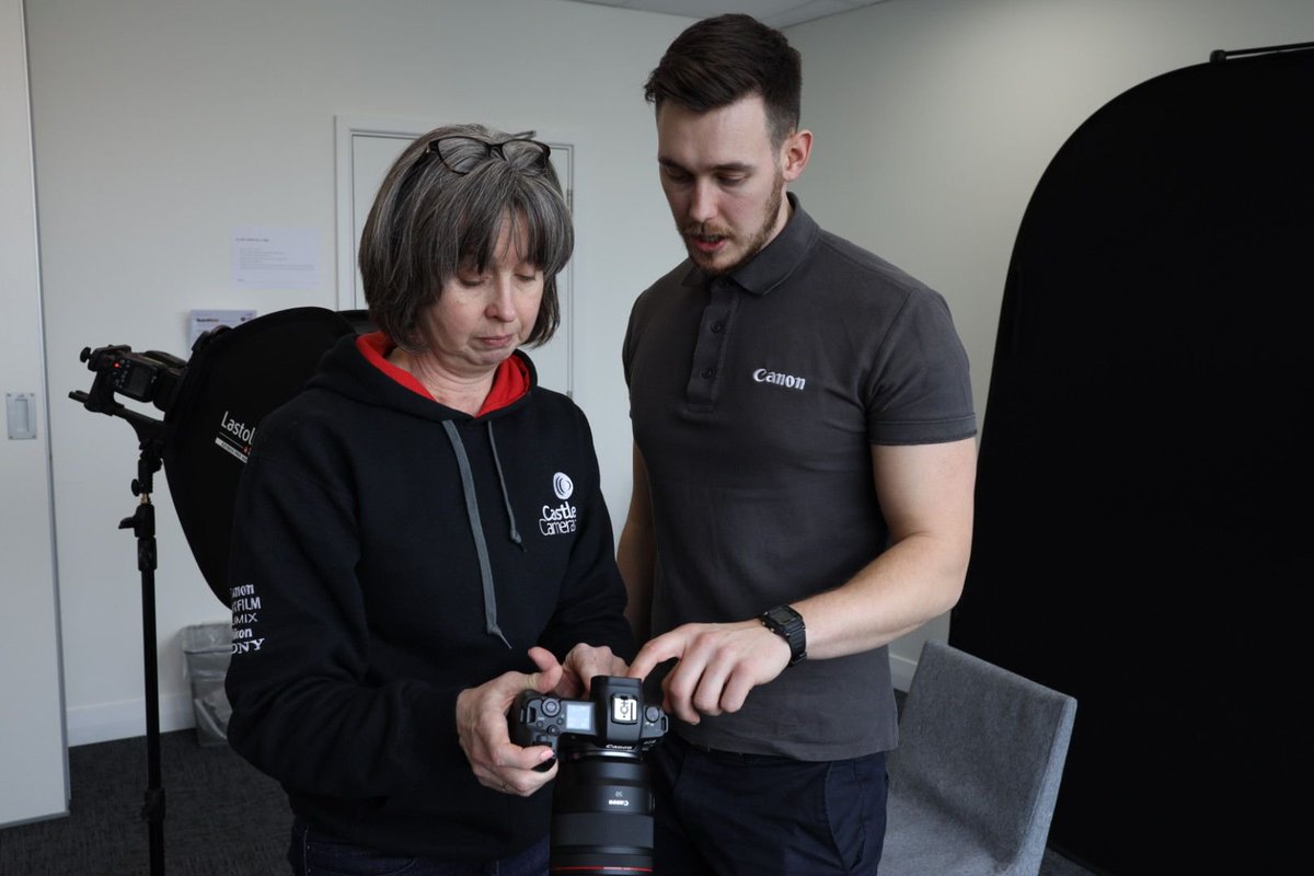 Castlecameras's tweet photo. We’ve been playing with the most customisable camera on the market at the moment, the EOS R. Here are a few shots from today @canonuk #mirrorless #training #photography #portrait #wildarena https://t.co/zzEyvOQuO8