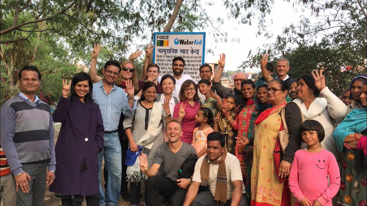 TeamPraan's tweet photo. What a #Winnovators whirlwind!!! Flown to India, met with @AusDHCIndia, @WaterAidIndia visited an Urban Wash Project in Delhi and also met with the Delhi Jal Board. 
We're in Lucknow tonight. To discuss the Poo switcheroo with the  @wateraid team here. https://t.co/0P3xzmikwP