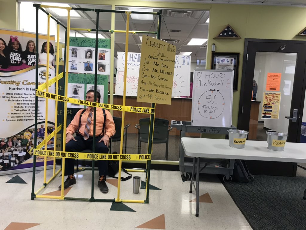 HarrisonHawks19's tweet photo. So close! Russell in jail for 51 minutes https://t.co/wrycZdiLp4