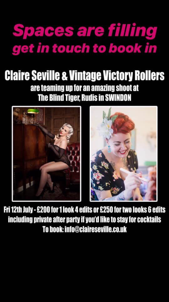 Pin up Photoshoot ladies #Swindon #pinup #photoshoot