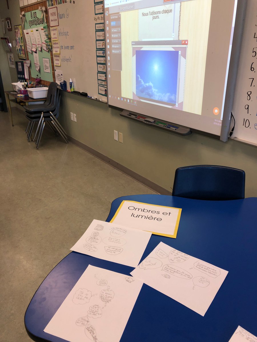 mme_suzanne's tweet photo. Using #Tabletoptexting , #Canyouguessmy214 #SOSstrategies and #boardbuilder today to introduce our next science unit. @DiscoveryEd #DENambassador #DENShark #DiscoveryEducation #science #lightsandshadows #grade4 @OLOPecsd https://t.co/SDUNU9JKNA