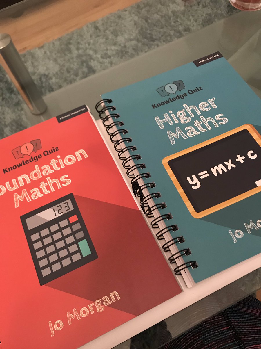 MissCHMaths's tweet photo. Look what arrived :) They are fab! @mathsjem #selfquiz #knowledge #GCSErevision https://t.co/hfoogiMdmF