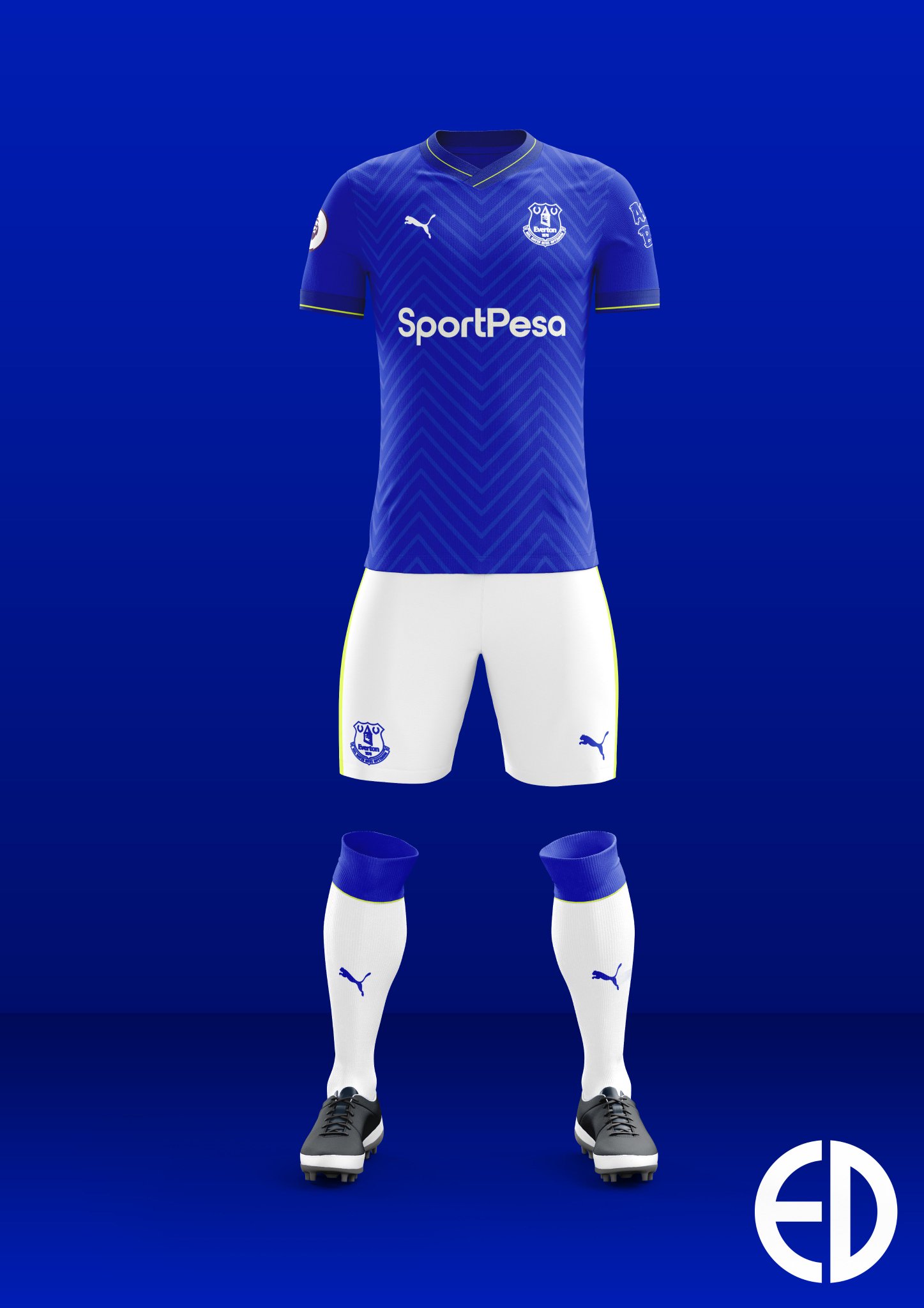 everton puma kit