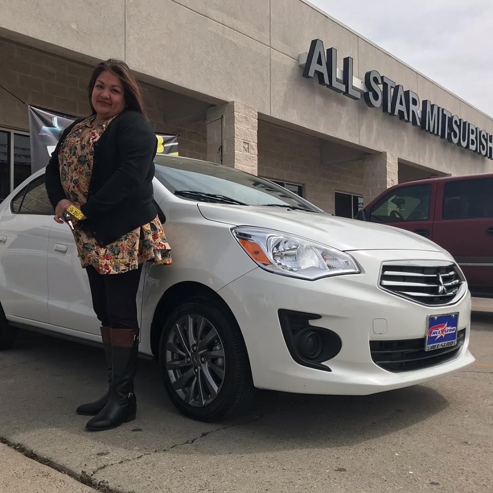 CCMitsubishi's tweet photo. Congratulations Mrs. Melissa De La garza
On your 2019 Mitsubishi Mirage
We got your next car @ All Star !
https://t.co/qtSPZINykg
#USEDCARS
#NEWCARS
#CARDEALERS
#CORPUSCHRISTI
#NEWCAR
#FindYourOwnLane
#CorpusChristi
#kingsville
#callalen
#cctx
#portaransas https://t.co/bRAb3jAy0r