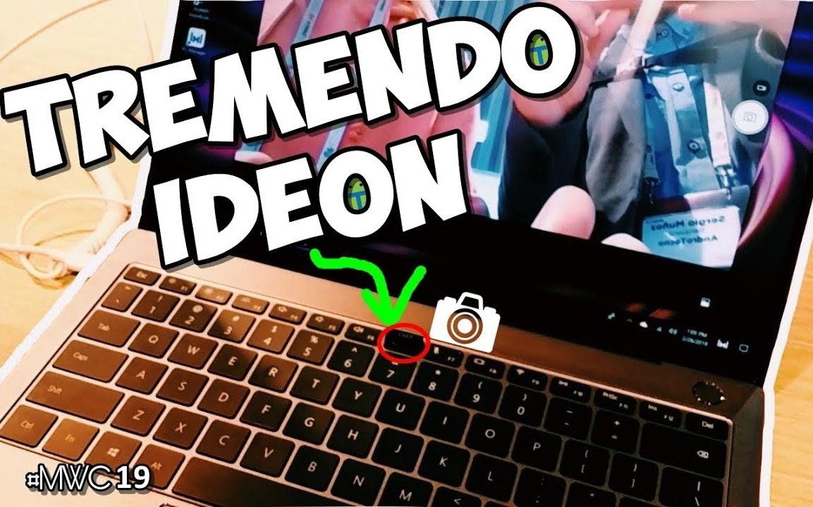 AndroTecnoo's tweet photo. ¿Estás harto de tener que tapar la web cam de tu portátil con una tirita fea!? Pues 
Huawei ha presentado una magnífica e innovadora opción para esconder la webcam de su MATEBOOK X PRO 
https://t.co/vkmKrq7kfB https://t.co/5HBqS3TB91