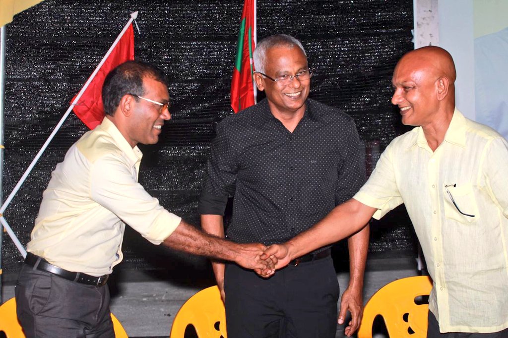MDPArumaazu's tweet photo. Raeesul jumhuriyya @ibusolih Guraidhoo Dhairaage baeh beyfulhunaai bahdhaluvun kuriyah dhanee #Agenda19 
#Majlis19Thilafathah https://t.co/znrfHId6KX