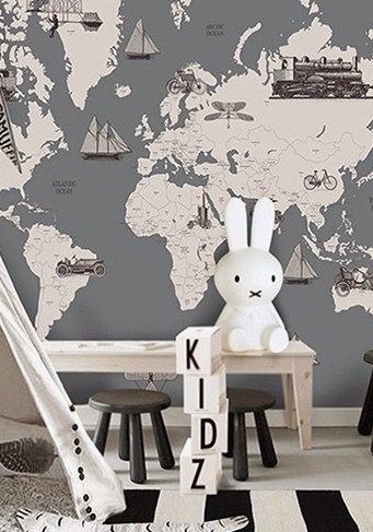 MorphDesignsLtd's tweet photo. T e e p e e  &amp;  T r a v e l s 

For your little explorer 

#nursery #littleexplorer #maps #greys #modern #homedesigner #interiordesign #wallmural https://t.co/rhg718W3Fx