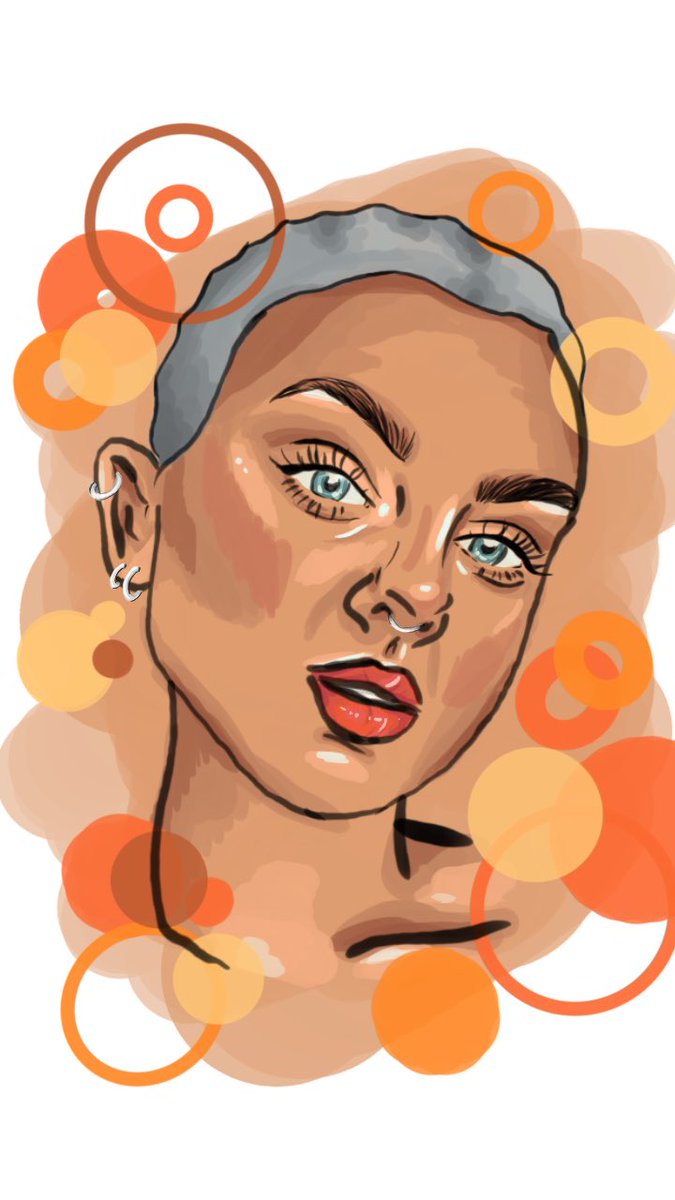 conlondesigns's tweet photo. Quick digital drawing 

#portrait #digitalart #art #digital #graphicdesign #graphic #design #colourful #shapes #student https://t.co/iSvD9m1cUy