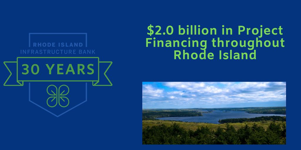 RI_InfraBank's tweet photo. For 30 years, the Infrastructure Bank has served as the central hub of local infrastructure financing in #RhodeIsland. Our innovative programs are supporting the economy, creating local jobs and protecting Rhode Island's environment. #30YearsofRIIB https://t.co/83WCoOSxrm