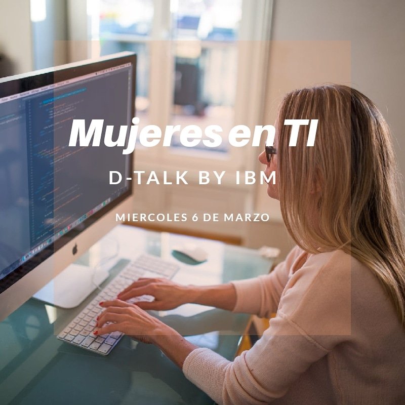 monebm1's tweet photo. 👩‍💻Nuestra recomendación para todas las mujeres emprendedoras un D-talk sobre tecnologías de la información impartido por IBM👌 para más información visita: 
https://t.co/bGI7gfGGna https://t.co/rPpbDIayTx