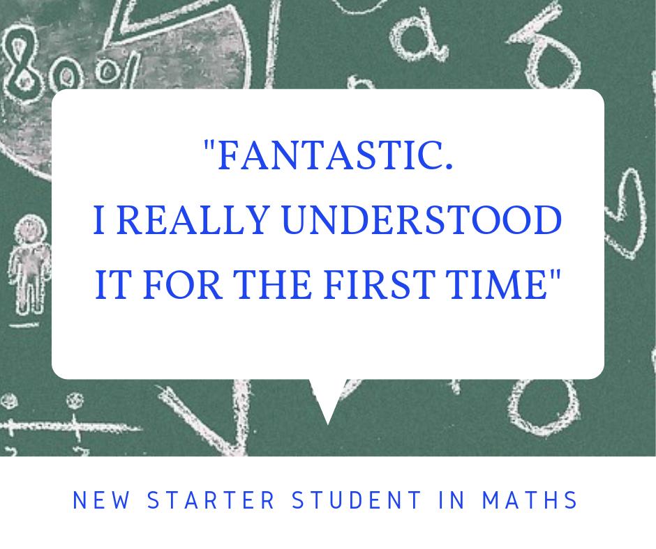 L2LTuition's tweet image. Helping students to understand #Maths. One of the lovely comments we&apos;ve received lately from a student. #Tuition #UnderstandingMaths