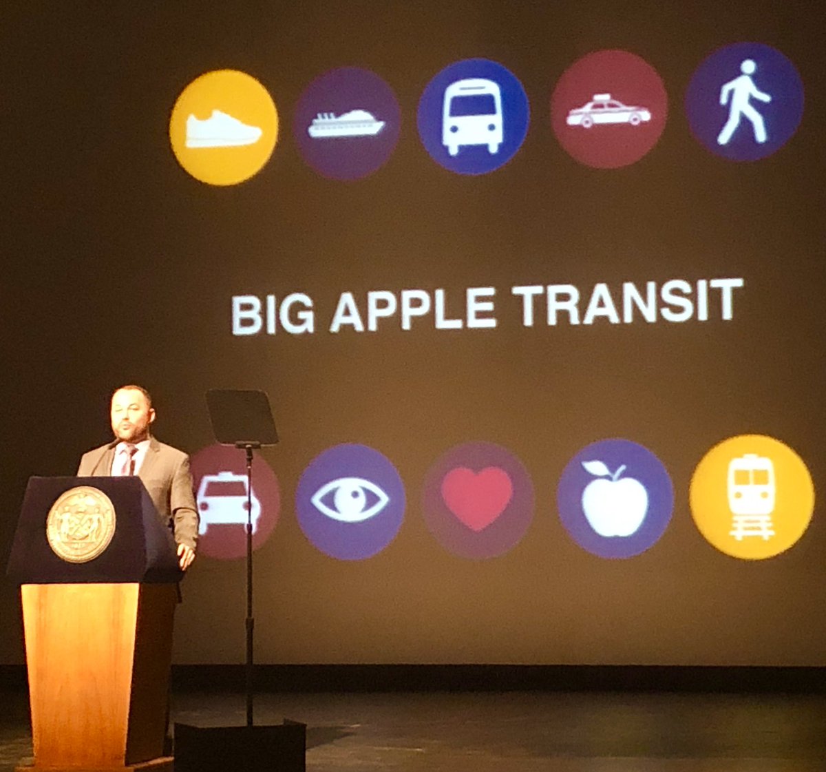 setochungster's tweet photo. At Speaker @NYCSpeakerCoJo first State of the City address focusing on mass transit! The Speaker is advocating for mayoral control of the @MTA & rebrand it #BigAppleTransit!! We must fix the system and structure now! There will be accountability with the city in control. #FixMTA https://t.co/6q29nOs7ZX