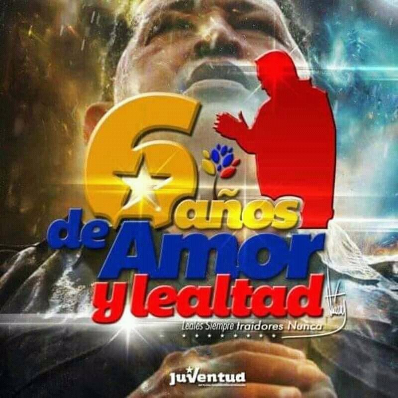 XavierElian's tweet photo. Un Padre,Un Amigo,Un Maestro y Un Gran Líder Comandante a 6 años de tu Siembra VENCEREMOS #A6AñosDeTuSiembraComandante #6AñosDeAmorYLealtad #LealesSiempreTraidoresNunca @NicolasMaduro @AlcaldGustavo10 @dcabellor @Dianacontigo10 @rafaellacava10 @JorgePerezVZLA https://t.co/Zrwep5HaIn