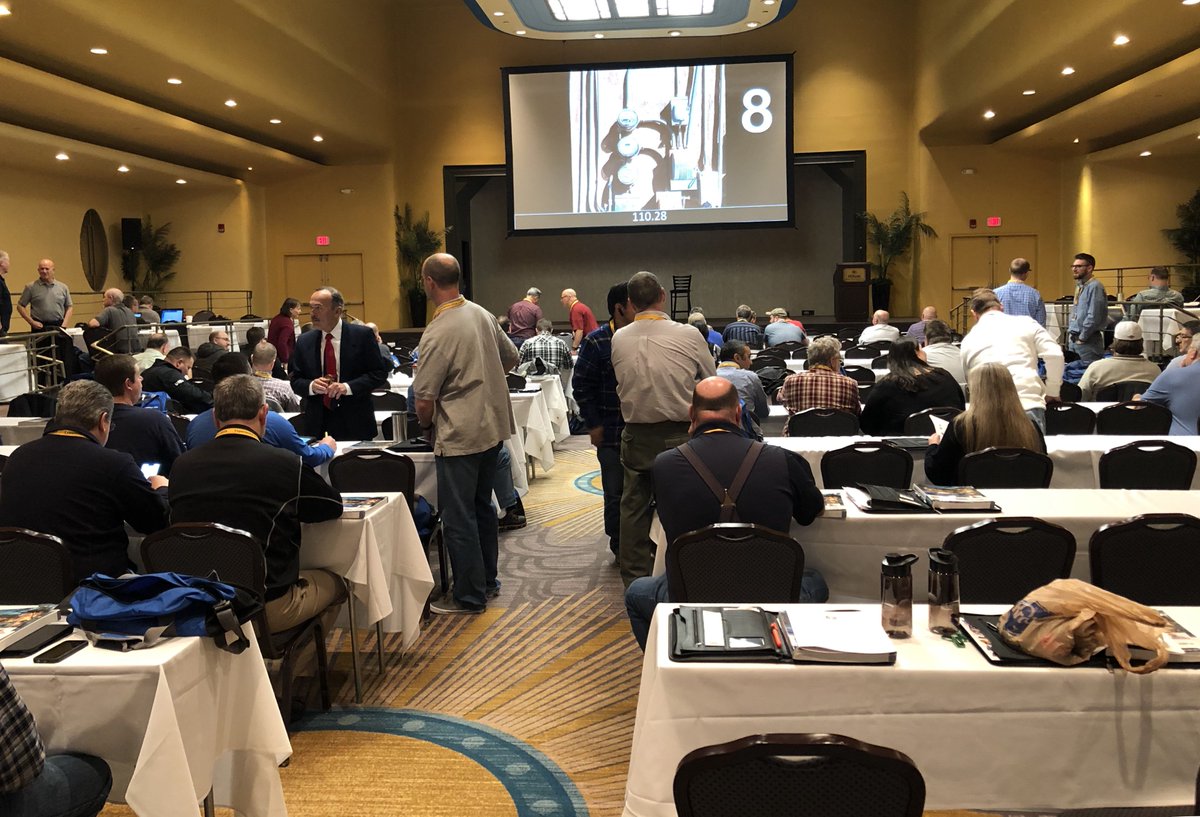 OhioBuilding's tweet photo. OBOA/SWOBOA Annual Joint Conference Update

The annual educational conference was very rewarding for our department.
Building official Chris Wilson and Inspectors Rick Dostal and Russell Metz meet National Electrical Code expert Mike Holt. https://t.co/1cO5re57Ea