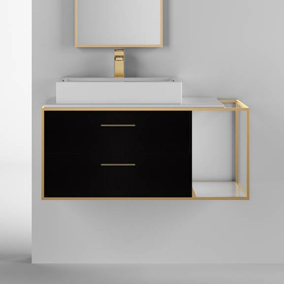 DesignerBath's tweet image. Ooh la la, @LacavaBathroom. Treat yourself to high gloss style with vanity-sink variations from our showroom brand’s Linea collection.