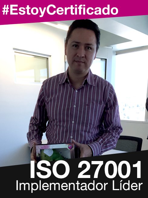 ExpertosenITSM's tweet photo. #EstoyCertificado #ISO27001¡Muchas Felicidades #PinkAlumni!
Ellos ya conocen las MP para la implementación de un Sistema de Gestión de Seguridad de la Información (SGSI) https://t.co/vrNoRFWa6V https://t.co/k96STKhV8D