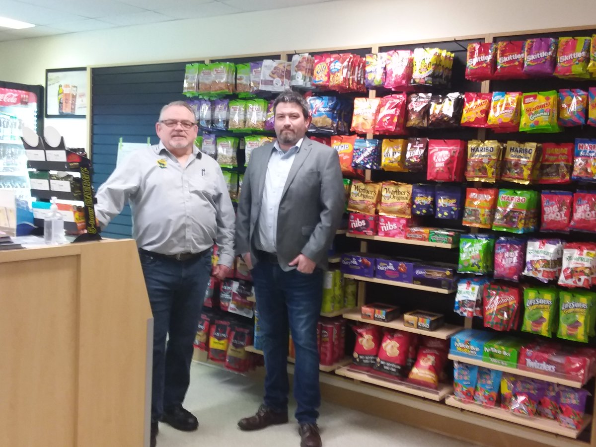 ACLP_Canada's tweet image. Our partnership with Nicholby's, yet again brings the high street feel to our Northern Sites with a grand opening of Nicholby's store at McClean Lake. A huge thank you to our client @oranocanada , Regional Manager Bill Letourneau and Lodge Manager Bradley Bell