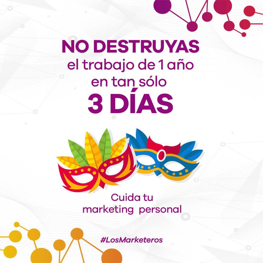 StevenLaSerna's tweet photo. Cuidar tu Marketing Personal es muy importante,que este feriado largo no haya arruinado tu trabajo de tanto tiempo gran recomendación del Grupo Hemisferios
#MarketingPersonal #GrupoHemisferios #LosMarketeros #Responsabilidad #Marketing https://t.co/hI3ynxlU6A