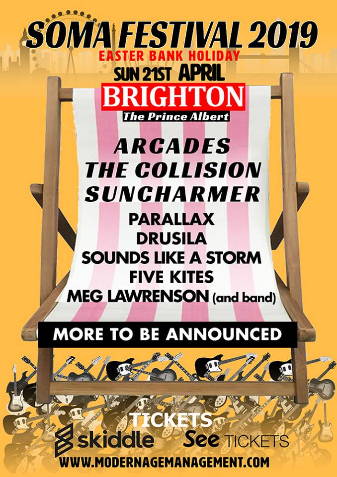 Five_Kites's tweet photo. Tickets are going FAST for Soma Fest Brighton! ✊
21st April @the_prince_albert_brighton
Head to our Facebook page @fivekitesband for ticket links!
#fivekites #live #brighton #band #altrock #rock #alternative #grunge #indie #fender #peavey #musicians #independentartist #art https://t.co/fu2Ino4Uew