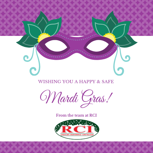RCILandscape's tweet photo. Laissez les bon temps rouler! Wishing you a safe and happy Mardi Gras! https://t.co/3iM0nMjcuP